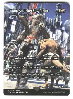 Vaan, Aspiring Sky Pirate - Captain Lannery Storm 38 FINAL FANTASY MTG NM - Image 1