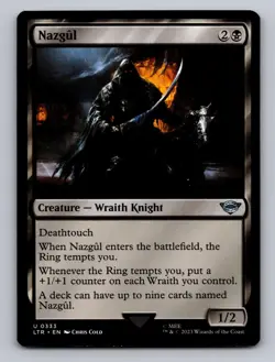 NAZGUL (0335) 335 UNIVERSES BEYOND: LotR TALES OF MIDDLE-EARTH MTG LP - Image 1