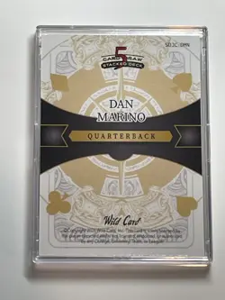 1/4 Dan Marino Jack of Clubs 2026 Wild Card Black Tie Edition - Image 3