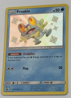 Froakie SV11/SV94 Hidden Fates: Shiny Vault Holo Pokemon Card Single - Image 2
