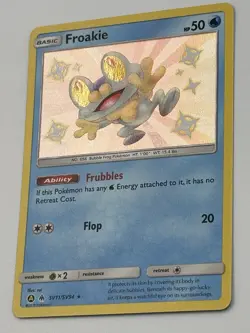 Froakie SV11/SV94 Hidden Fates: Shiny Vault Holo Pokemon Card Single - Image 3