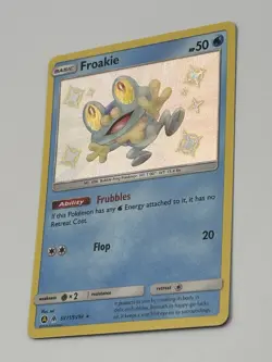 Froakie SV11/SV94 Hidden Fates: Shiny Vault Holo Pokemon Card Single - Image 4