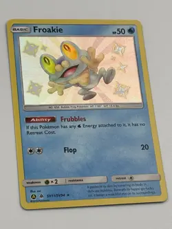 Froakie SV11/SV94 Hidden Fates: Shiny Vault Holo Pokemon Card Single - Image 5