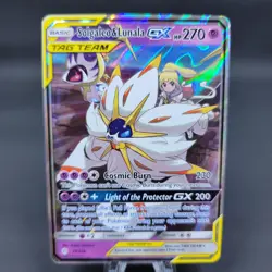 Pokemon TCG Solgaleo & Lunala GX 75/236 Tag Team Cosmic Eclipse Holo - Image 1