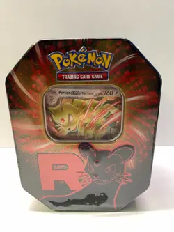 POKEMON TIN DA COLLEZIONE TEAM ROCKET PERSIAN-EX ITA - NUOVO SIGILLATO - Image 1