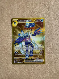 Pokemon Quaquaval ex 273/193 Paldea Evolved Scarlet & Violet Hyper Rare - Image 1