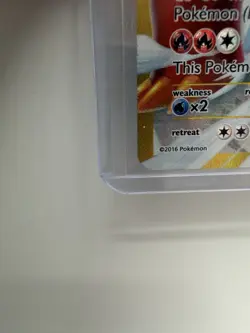 Pokemon Volcanion EX 115/114 Steam Siege Secret Rare Holo Full Art - Image 5