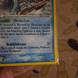 Pokemon Card Suicune 4/17 Pop Series Promos 2 Holo Foil Rare Lightly Played LP - Image 5