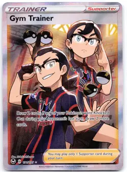 Gym Trainer 191/195 Silver Tempest - Image 1