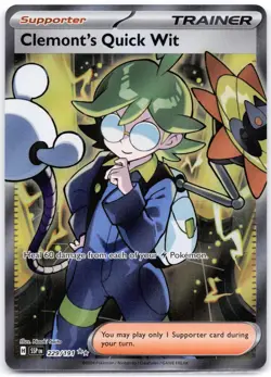 Clemont's Quick Wit 229/191 Surging Sparks - Image 1