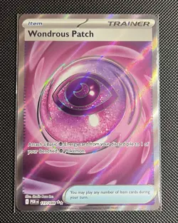 NM Pokemon Perfect Order Wondrous Patch Full Art Trainer 117/088 - Image 1