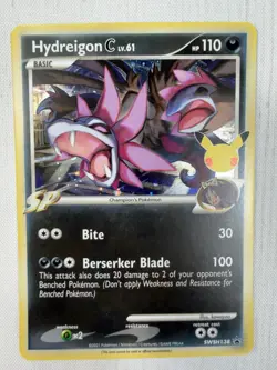 Pokemon Hydreigon C lv.61 SWSH138 Celebrations 25th Anniversary Promo NM - Image 1