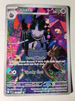 Banette 234/217 ME: Ascended Heroes Illustration Rare Holo Pokemon TCG NM - Image 1