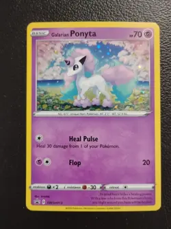 GALARIAN PONYTA SWSH013 HOLO PROMO SWORD & SHIELD PROMO POKEMON NM Cosmo - Image 3