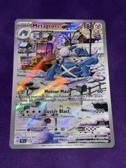 Metagross NM Temporal Forces Special Illustration Rare 178/162 Pokemon English - Image 1