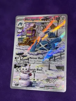 Metagross NM Temporal Forces Special Illustration Rare 178/162 Pokemon English - Image 2