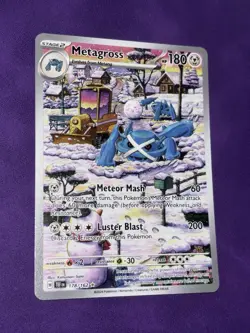 Metagross NM Temporal Forces Special Illustration Rare 178/162 Pokemon English - Image 3