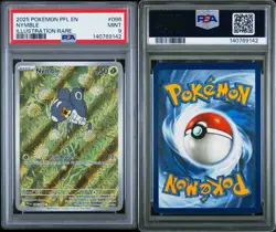 2025 Nymble 096/094 Pokemon Illustration Rare Phantasmal Flames PSA 9 - Image 1