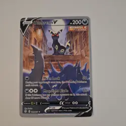 Pokemon TCG Umbreon V - Evolving Skies - near mint condition 189/203 - Image 1