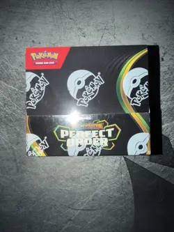 Pokemon TCG Mega Evolution Perfect Order Booster Box Factory Sealed - Image 1