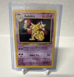 Kadabra Pokemon Base Set Uncommon 032/102 Regular 60 HP Unlimited English - Image 1