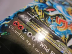 Mega Charizard EX 69/106 Flashfire Pokemon Card Damaged - Image 2