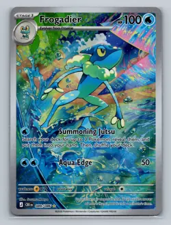 Pokemon ME04: Chaos Rising #089/086 Frogadier - Image 1