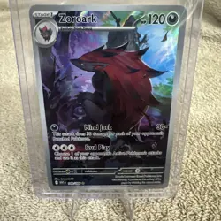 Zoroark white flare 143/086 illustration rare - Image 1