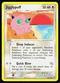 Jigglypuff 65/112 - Pokemon FireRed & LeafGreen - Common - LP - Image 1