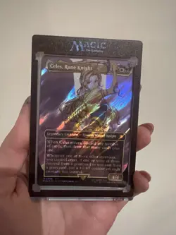 Celes, Rune Knight - Borderless Surge Foil - #209 - The Final Fantasy - MTG - Image 2