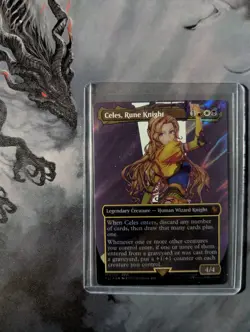 Celes, Rune Knight (Borderless) (Surge Foil) Commander - Image 1