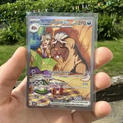 Pokemon TCG Arvens Mabosstiff EX Card 235/182 Sir Destined Rivals NM - Image 1