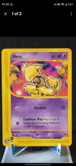 Pokemon TCG Abra Expedition Card 93/165 Regular LP/NM - Image 1