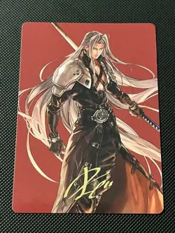 MTG Final Fantasy Sephiroth Fabled SOLDIER Art Series Card STAMPED - Image 1