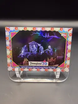 Topps Disneyland Grim Grinning Ghosts Serial Numbered Trading Card 3/5 2025 - Image 1