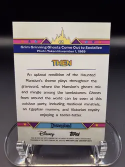 Topps Disneyland Grim Grinning Ghosts Serial Numbered Trading Card 3/5 2025 - Image 2