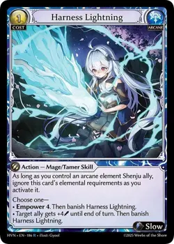 Grand Archive Harness Lightning Rare Regular NM (HVN) - Image 1