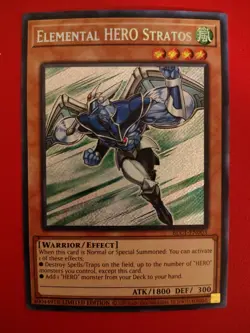 Yu-Gi-Oh! Elemental HERO Stratos BLC1-EN003 - Image 1