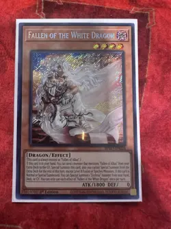 Fallen of the White Dragon BPRO-EN024 1st Edition Secret Rare Yugioh! - Image 1