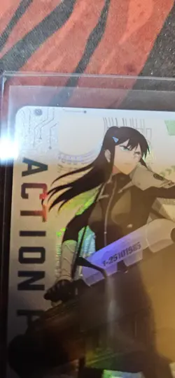 Union Arena Kaiju No.8 Foil AP Mina Ashiro UE12BT/KJ8-1-AP03 NA Release - Image 2