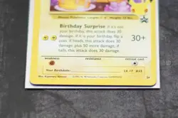 Pokemon TCG Birthday Pikachu Celebrations Classic Collection Promo Card - Image 2