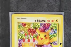 Pokemon TCG Birthday Pikachu Celebrations Classic Collection Promo Card - Image 3