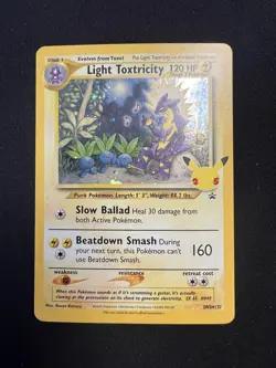 Light Toxtricity SWSH137 SWSH: Sword & Shield Promo Cards Holo - Image 1