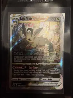 Leafeon VSTAR Crown Zenith: Galarian Gallery Ultra Rare Card #GG35/GG70 - Image 1