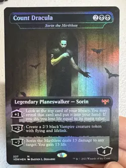 Count Dracula -Foil Light Play MTG Innistrad: Crimson Vow - Image 4