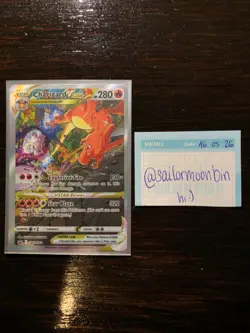 2022 POKEMON SWSH BLACK STAR PROMO CHARIZARD UPC #SWSH262 CHARIZARD VSTAR - Image 1