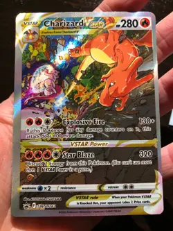 2022 POKEMON SWSH BLACK STAR PROMO CHARIZARD UPC #SWSH262 CHARIZARD VSTAR - Image 2
