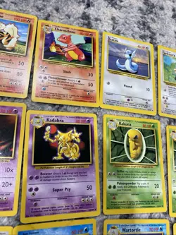 1999 Pokemon Base Set Unlimited Lot - 60 Cards Plus 1 Magneton Fossil Holo Card - Image 3