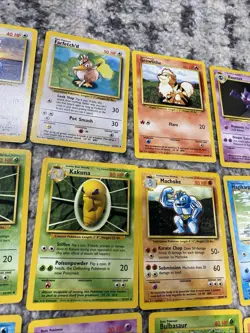 1999 Pokemon Base Set Unlimited Lot - 60 Cards Plus 1 Magneton Fossil Holo Card - Image 4