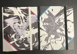 Pokemon TCG Scarlet Violet Black Bolt & White Flare Binders Set (Binders Only) - Image 1